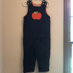Bailey Boys 3T fall reversible overalls